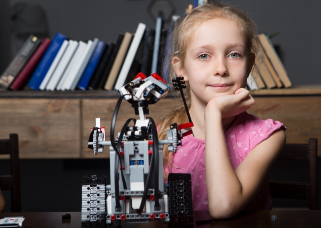 少女とロボット